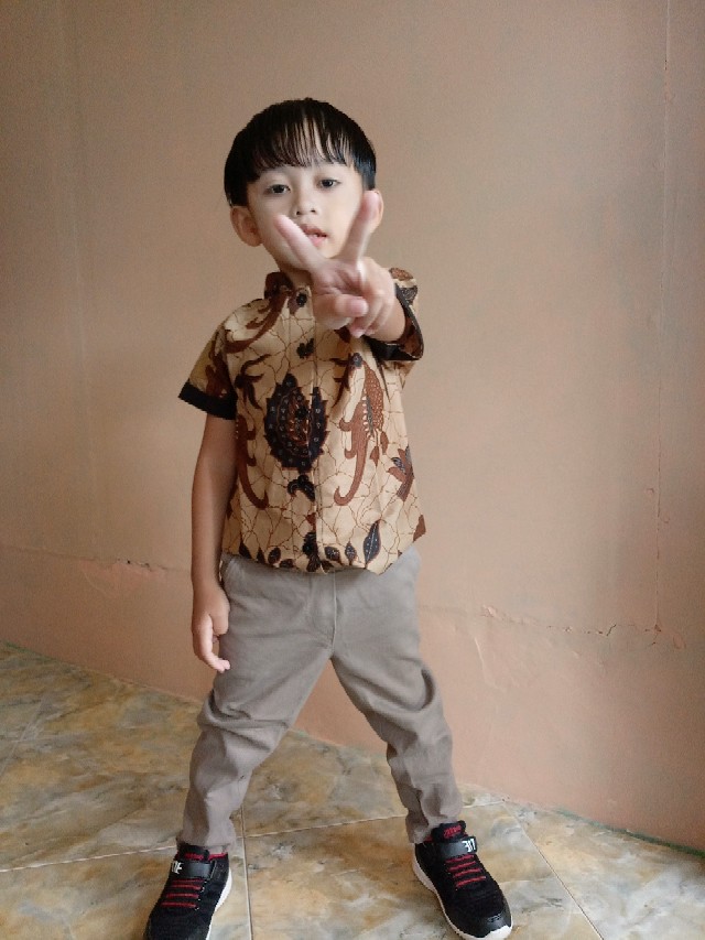 Kemeja Koko Batik Anak Balita Size S