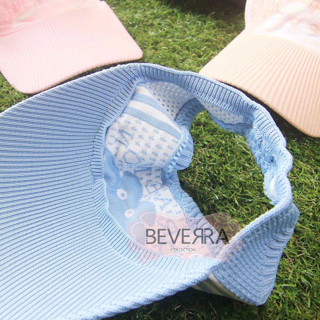 TOPI ANAK RAJUT VISOR PANTAI SUNSHADE MOTIF KARTUN BASEBALL ANTI UV ANAK KECIL LUCU LUCU - ZH-4