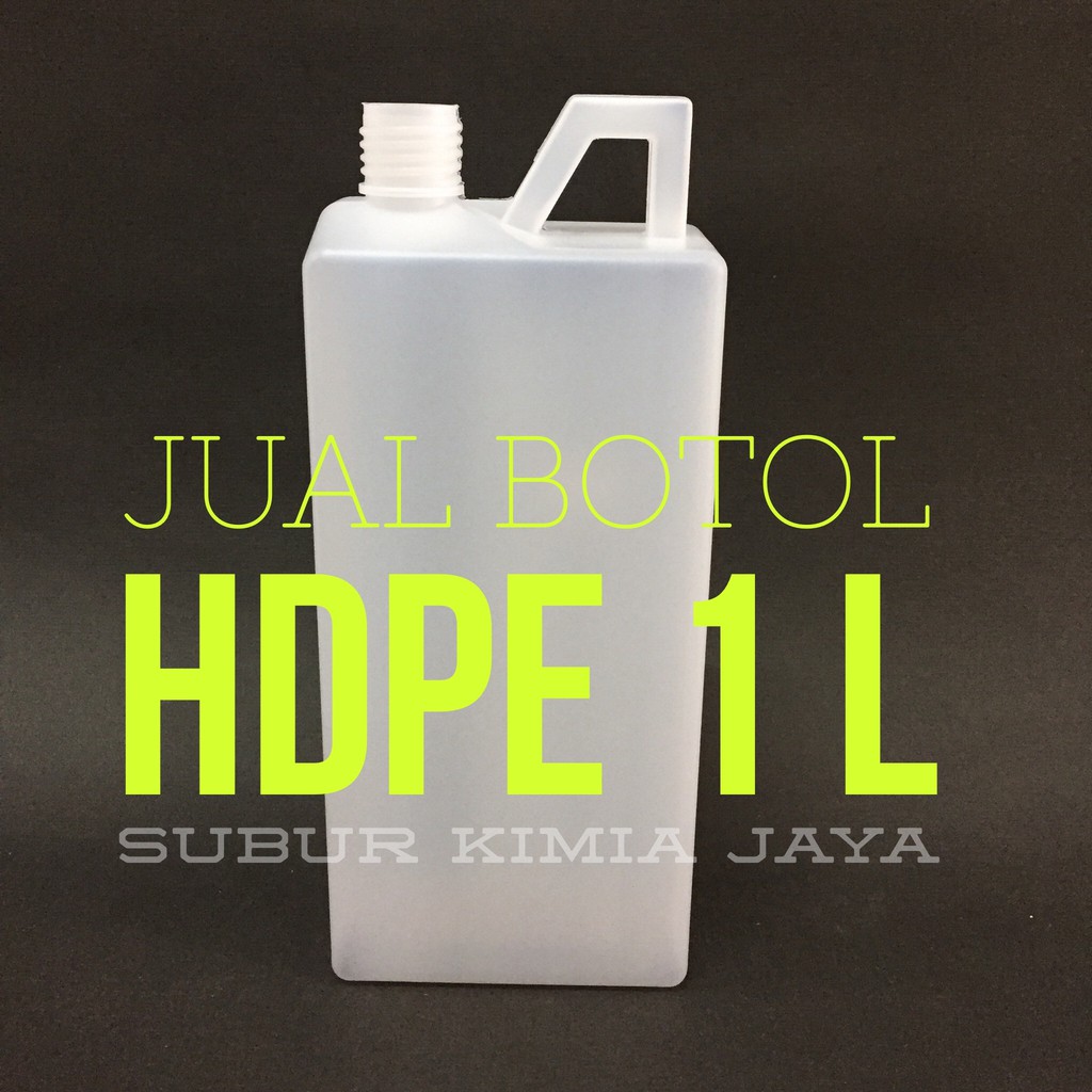 

Botol HDPE 1 L Lengkap dengan tutup