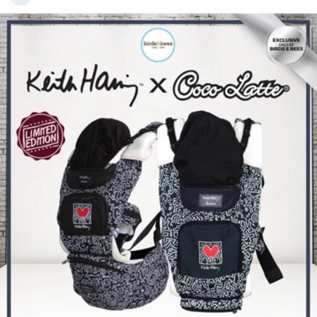 hipseat cocolatte keith haring