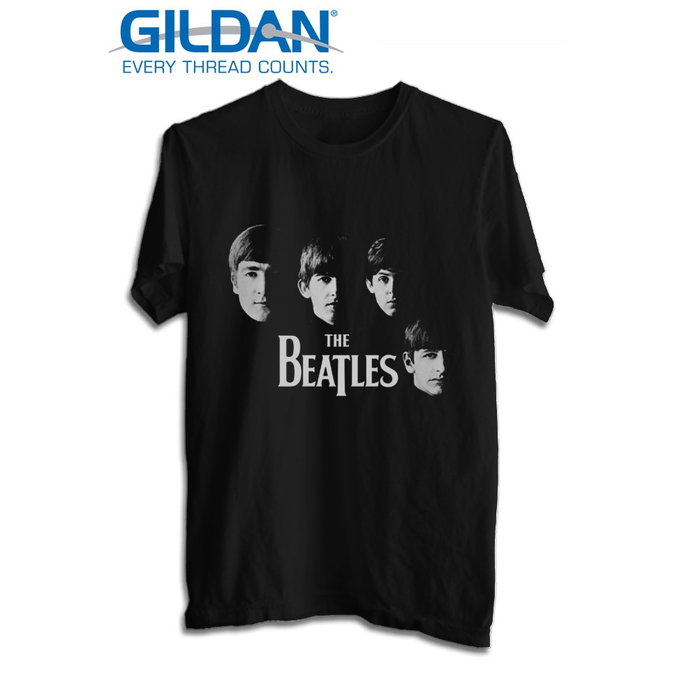 KAOS BAND THE BEATLES TSHIRT ORIGINAL GILDAN SOFTSTYLE 04
