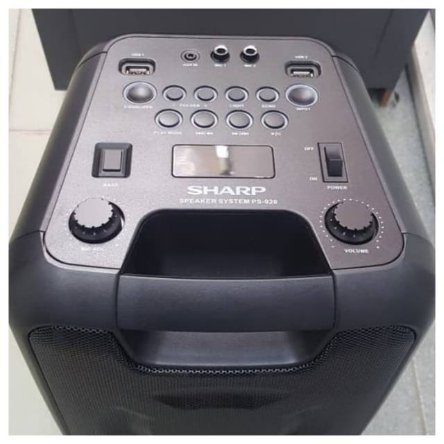 Ps speaker. Sharp PS-920 комплектация. Sharp PS-920 характеристики.