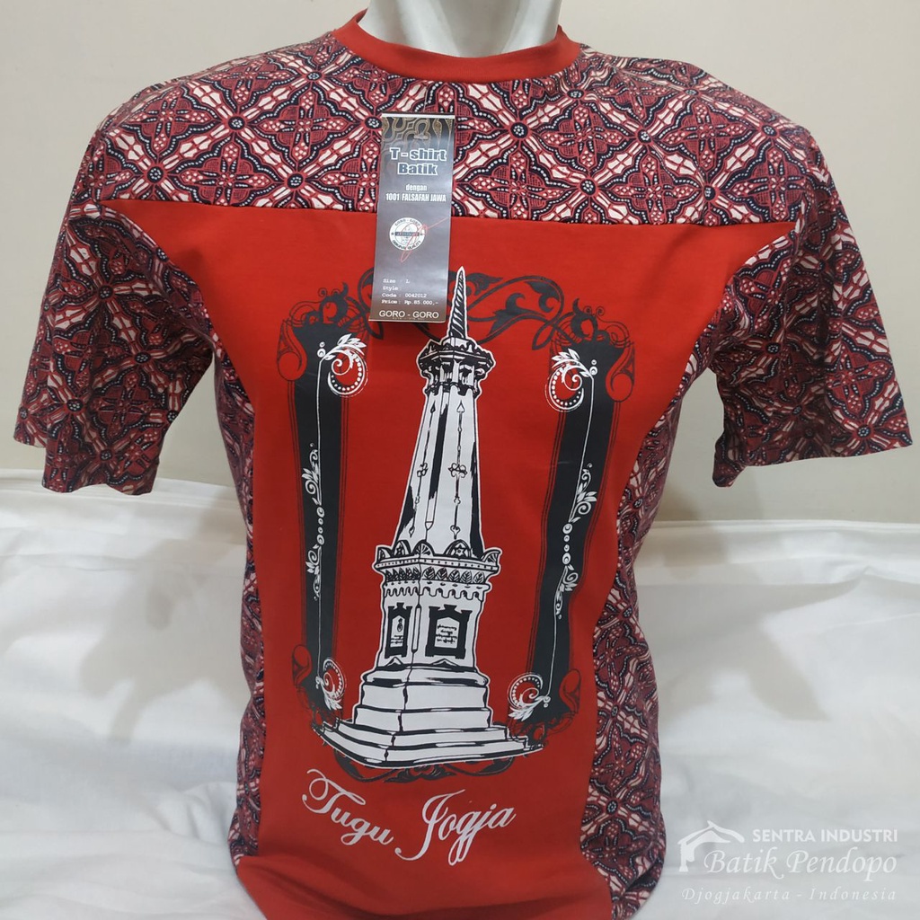 Kaos Batik Jogja Tugu Printing