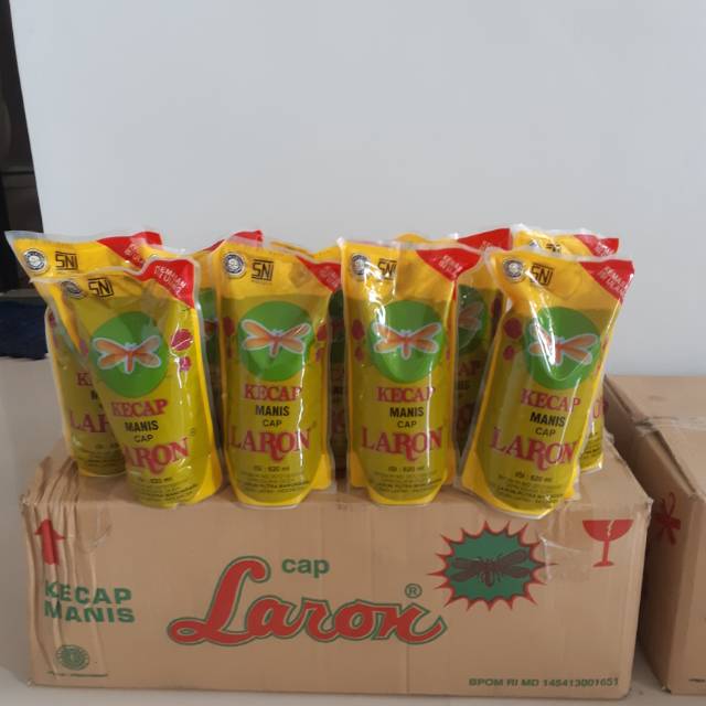 Kecap manis cap Laron asli tuban