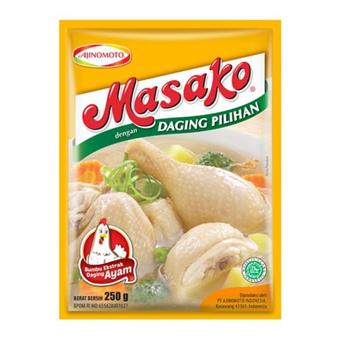 

Masako Ayam 250 gr Bandung Area