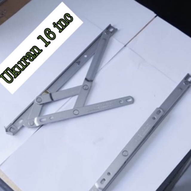 WINDOW CASEMENT ENGSEL CASEMEMT 16 INCHI engsel casement 16 inc engsel jendela 16” engsel casement jendela alumunium