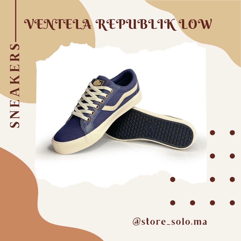 Sepatu Sneakers Ventela Republic Low