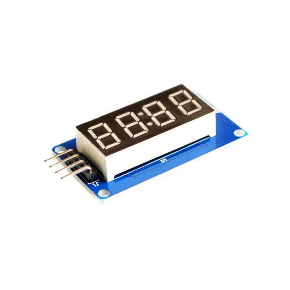 TM1637 4 Digit 7 Segment Tube LED Red Digital Display Module Clock Display Board For Arduino