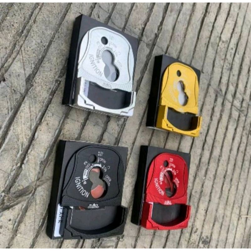 Tutup Cover Kunci Kontak Keyles All New Nmax-155 2021 / Nmax-155 2020 BLACK DIAMOND-1