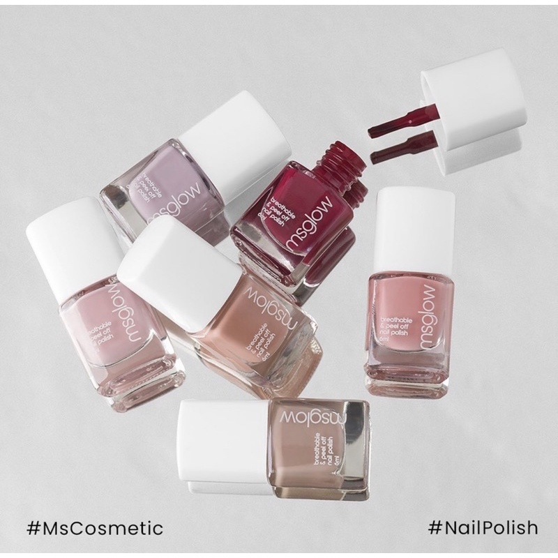 MS GLOW NAIL POLISH NO. 02 MS GLOW