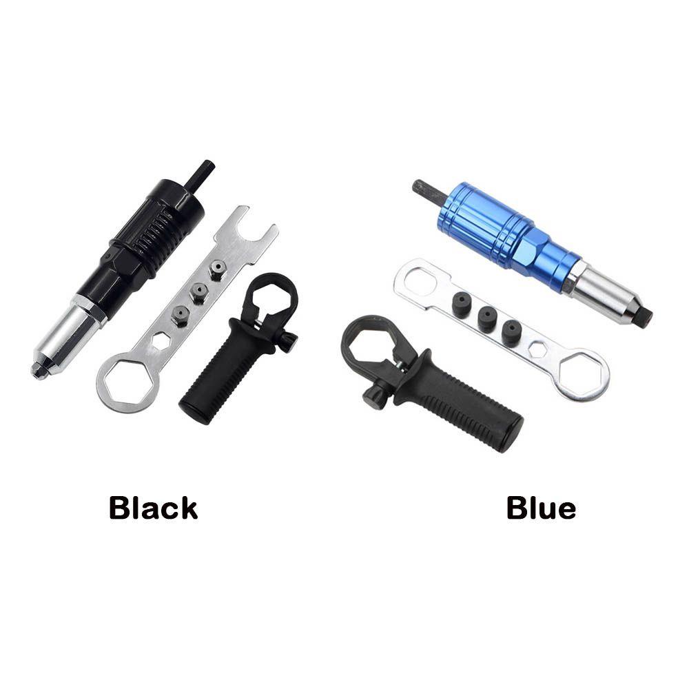 Solighter Rivet Gun Adapter Spare Paw With Wrench Handle Power Drills Aksesoris Untuk Menarik Alat Rivet