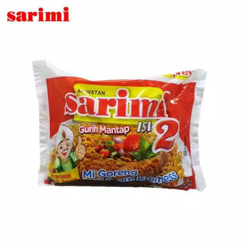 

Sarimi isi 2 Mie instan rasa Ayam Kremes