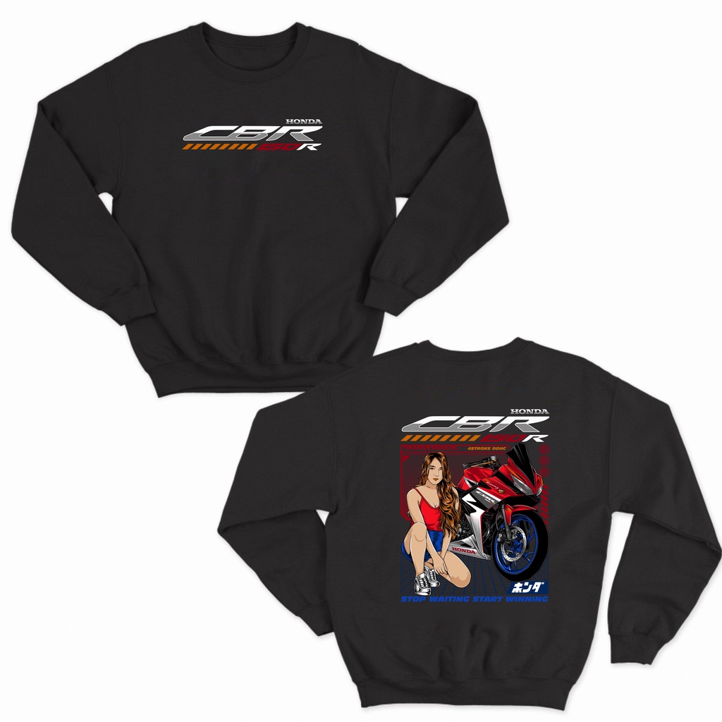 JAKET SWEATER HONDA CBR150R FACELIFT SERIES BIG SIZE JUMBO