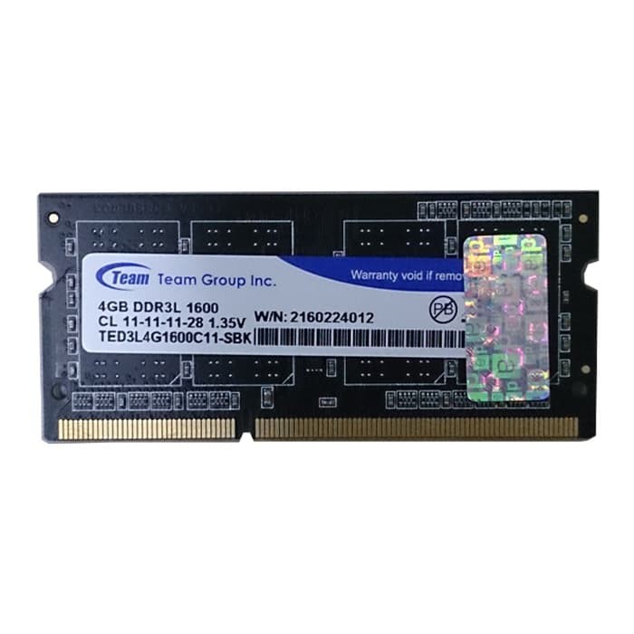 Memory Laptop Team Elite SO-DIMM 4GB DDR3L 12800Mhz