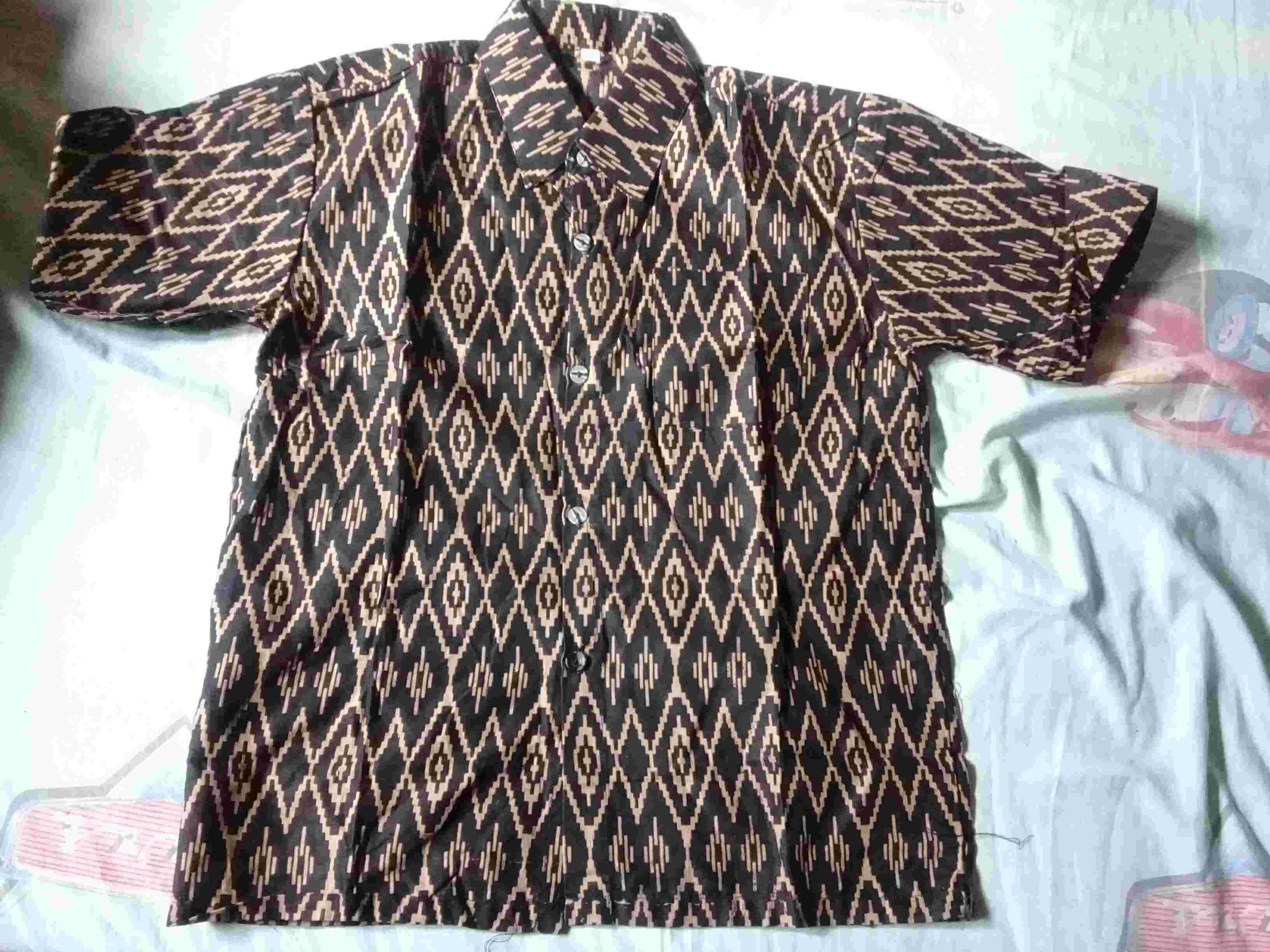 Hem Anak  Laki Laki Umur 2.3.4.5.6.7.8.9.10.12 Lngn Pdk  Batik Pekalongan Viral.hem Batik Termurah