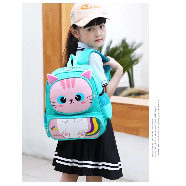 tas karakter anak terbaru / tas ransel sekolah anak cewe / tas anak cewe