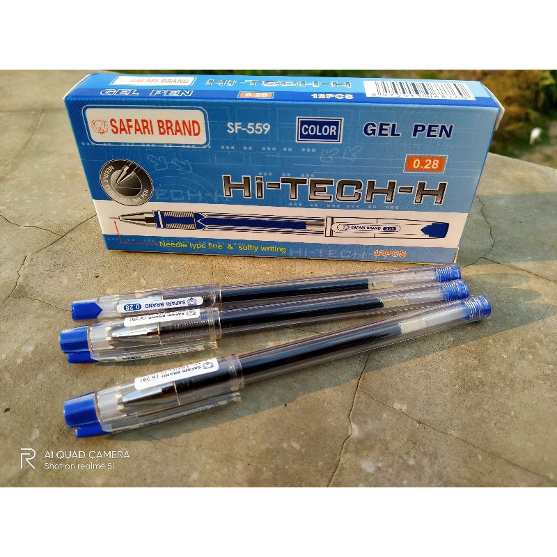 

Bolpoin Safari Hi-Tech BIRU 0.28mm