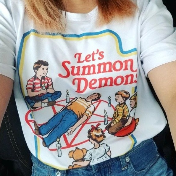 Let's Summon Demons T-shirt | cirebon_cloth