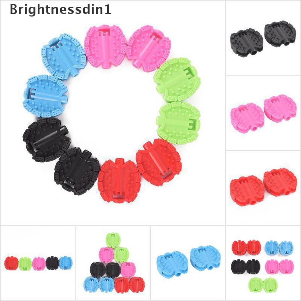 (Brightnessdin1) Pedal Roda Tiga Pengganti Untuk Sepeda