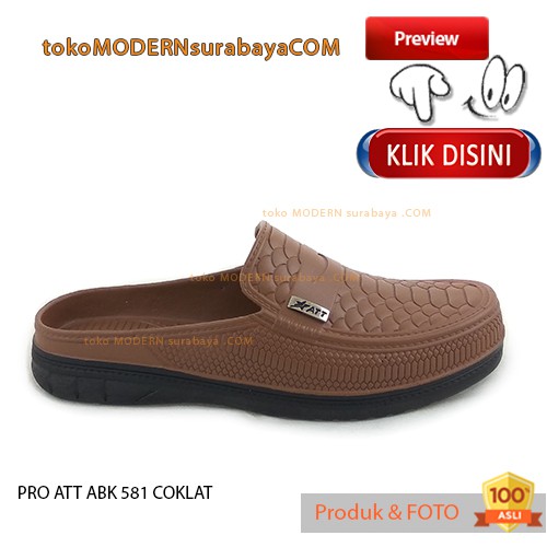 PRO ATT ABK 581 Sepatu Pria Karet Casual Slip On