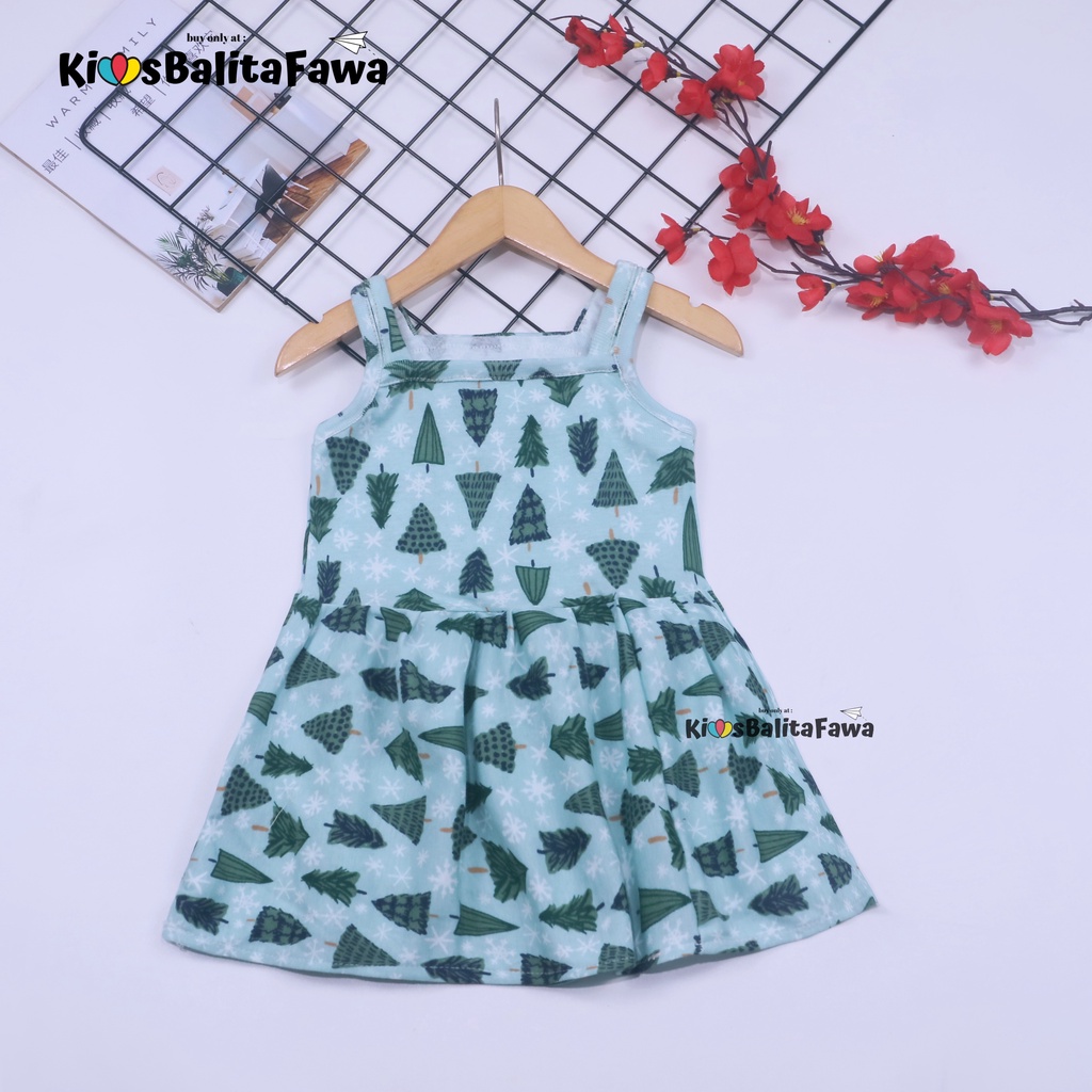 Dress Meymey uk 1-2 Tahun / Anak Perempuan Adem Baju Cewek Dres Daster Murah Branded Yukensi Bayi babycinnamon