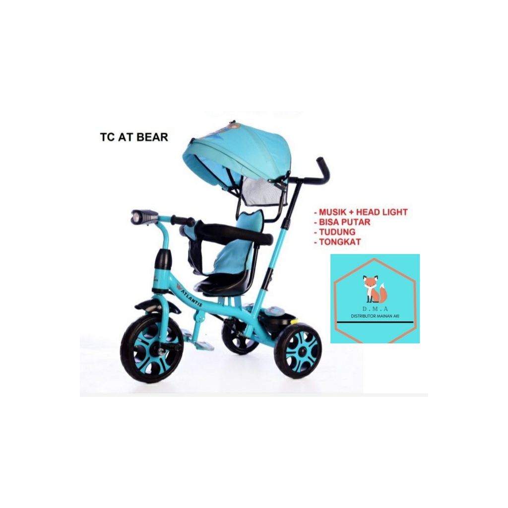 Sepeda Roda Tiga Anak Atlantis TC AT Bear