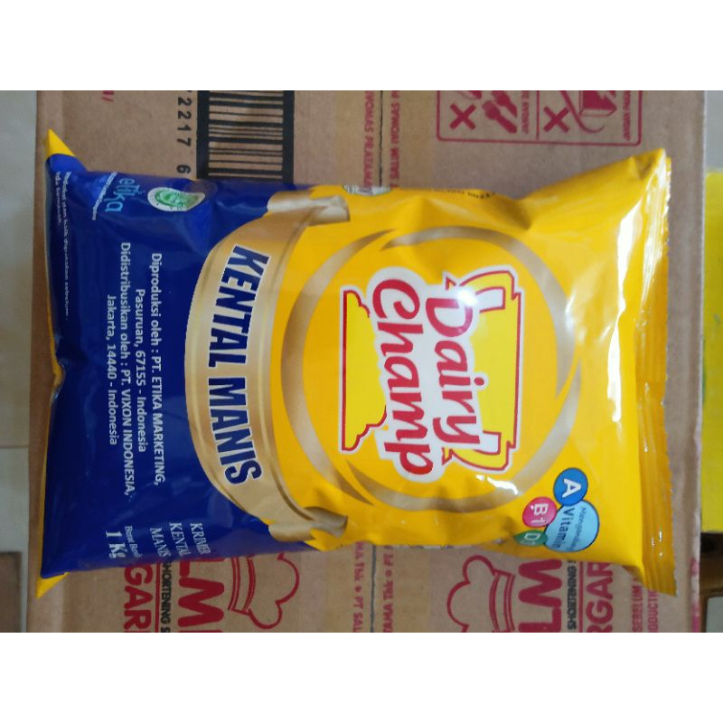 

Susu Kental Manis Dairychamp Pillow - 1kg