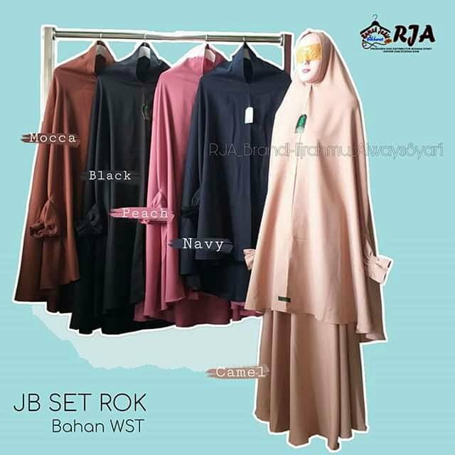 Jilbab tangan + Rok by Rumah Jahit Akhwat Makassar