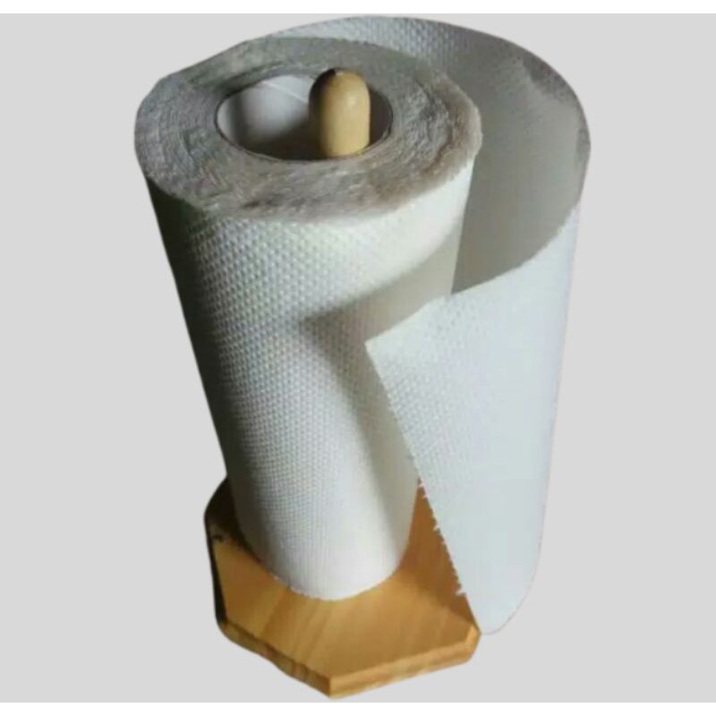 Kitchen Towel Holder Standing Tissue Roll Organizer Penyangga Tisu Roll