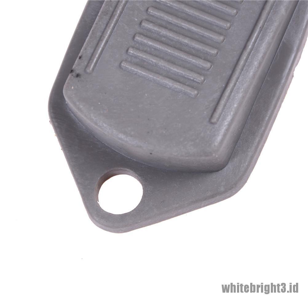 ❤White3 Warna Putih❤ Stopper Pintu Bahan Karet Untuk Mencegah Terjepit