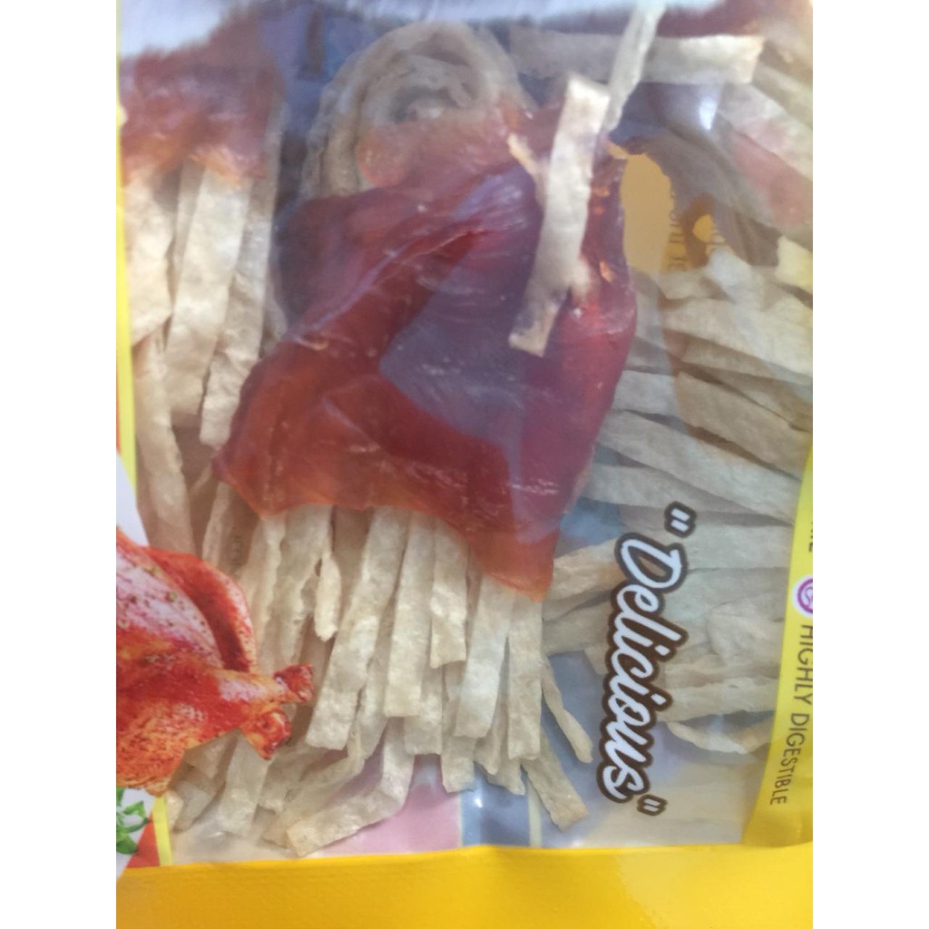 Pet8 JJ11 Sasami Jerky Chicken Fillet Wrap Fish Strip Fold Half 50gr JJ11