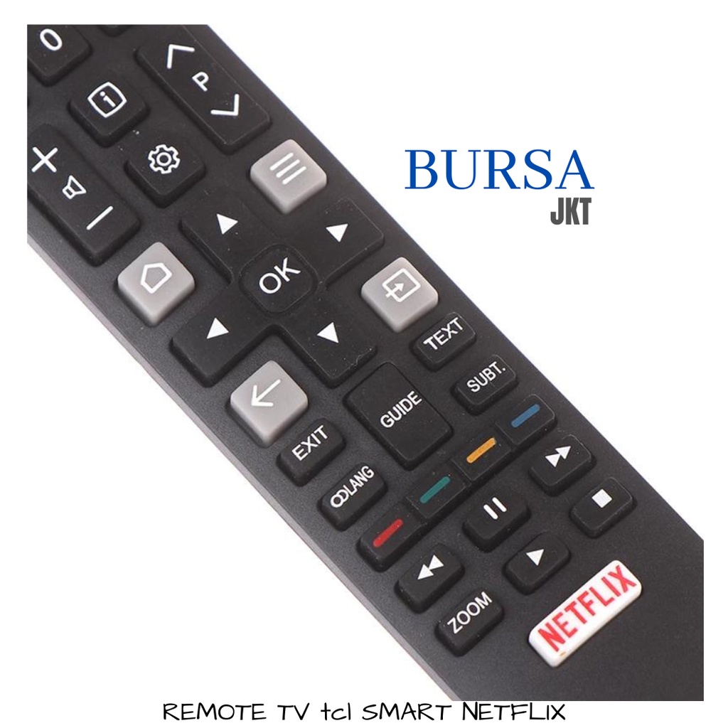 REMOTE SMART TV TCL SMART NETFLIX A SERIES PANJANG RAMPING