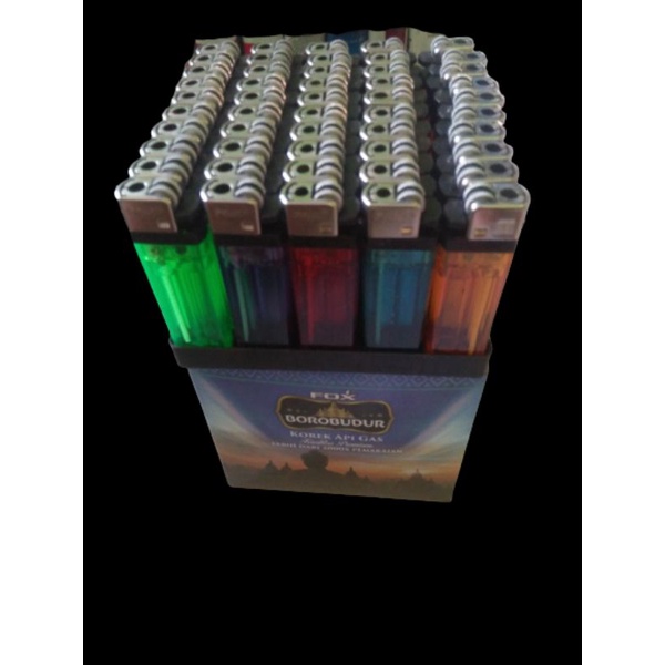 korek gas roda fox /pemantik/korek bensol.jenis /bentuk TOKAI