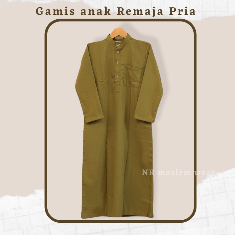 JUBAH ANAK LAKI-LAKI , GAMIS PRIA REMAJA , BAJU KOKO JUBAH SD-SMP-SMA ( TYB 03 )