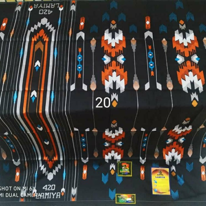 Sarung Tenun Sutra Samarinda Lamiya 420 Motif SGE bukan Tamer BHS SGA4