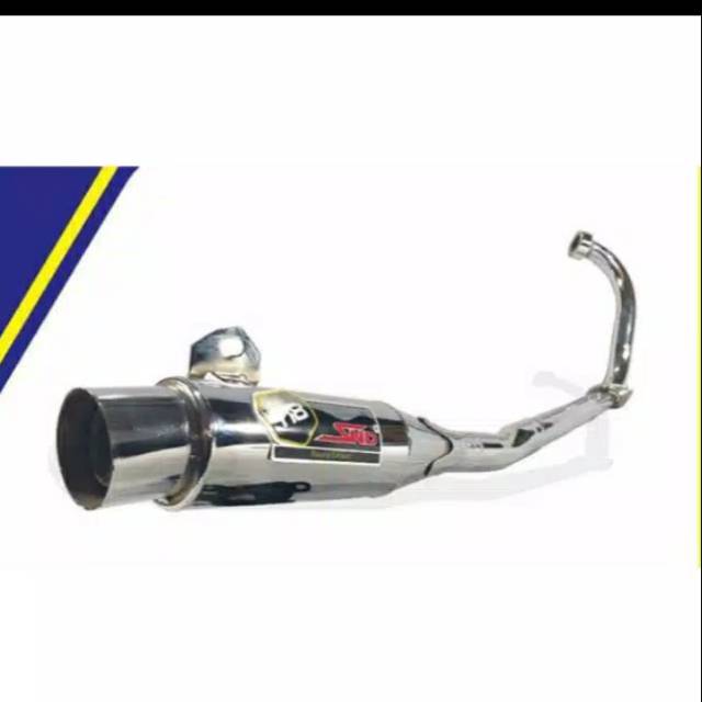 Knalpot Racing fullchrome Jupiter mx merk SND