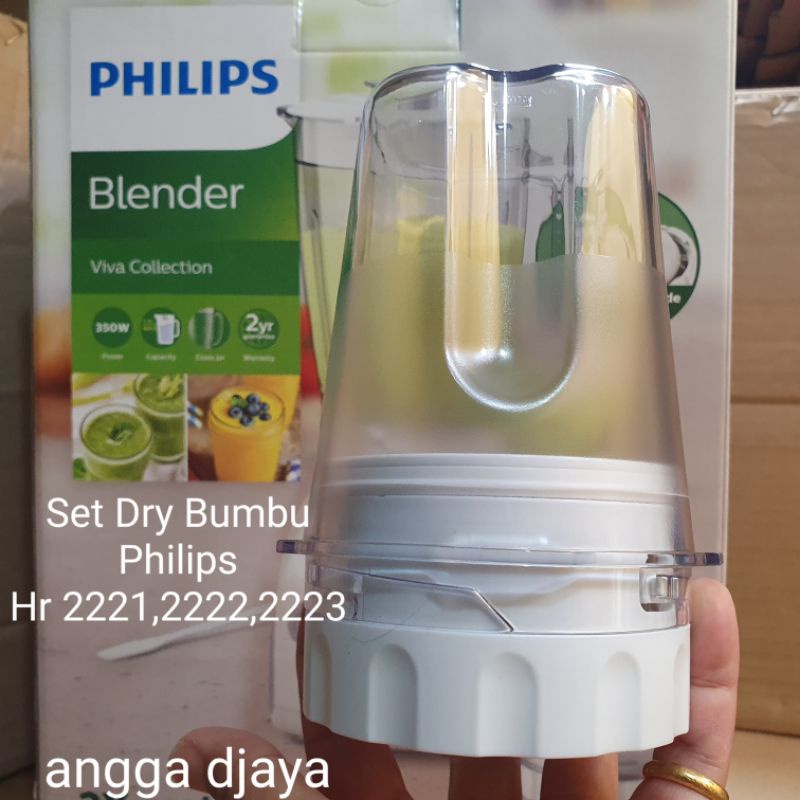 Set Gelas Dry Bumbu Philips Hr 2221,2222,2223 Plastik