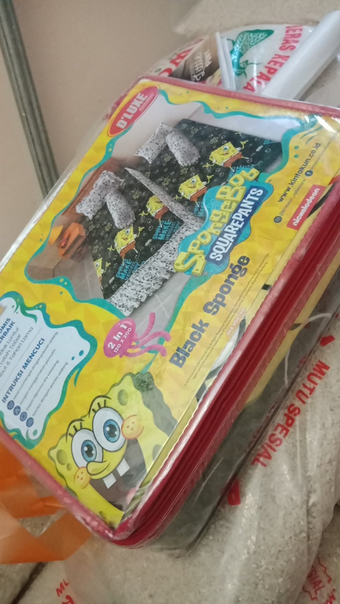 Sprei Lady Rose Sorong Duo 2in1 120x200 Motif Parisian Owl Duckling Beruang - Single 120 Ladyrose Sp