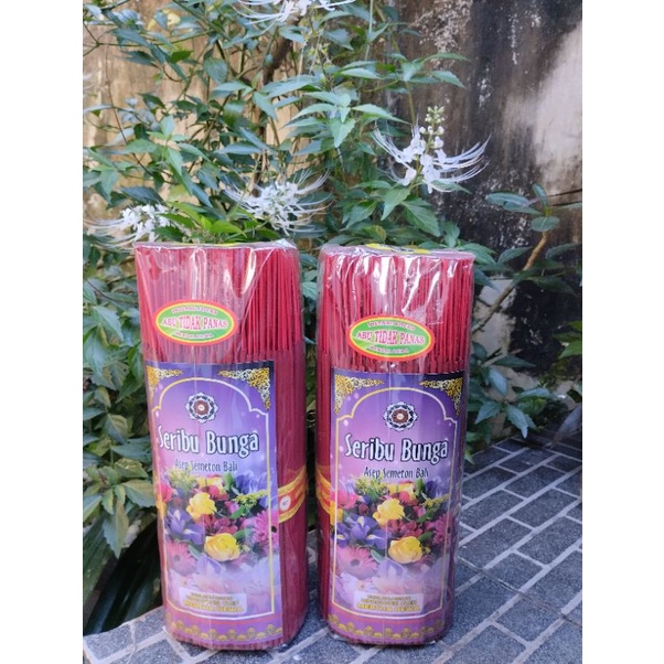 Dupa Merah wangi asli Bali aroma SERIBU BUNGA kemasan 1000 gr Panjang stick 28 cm