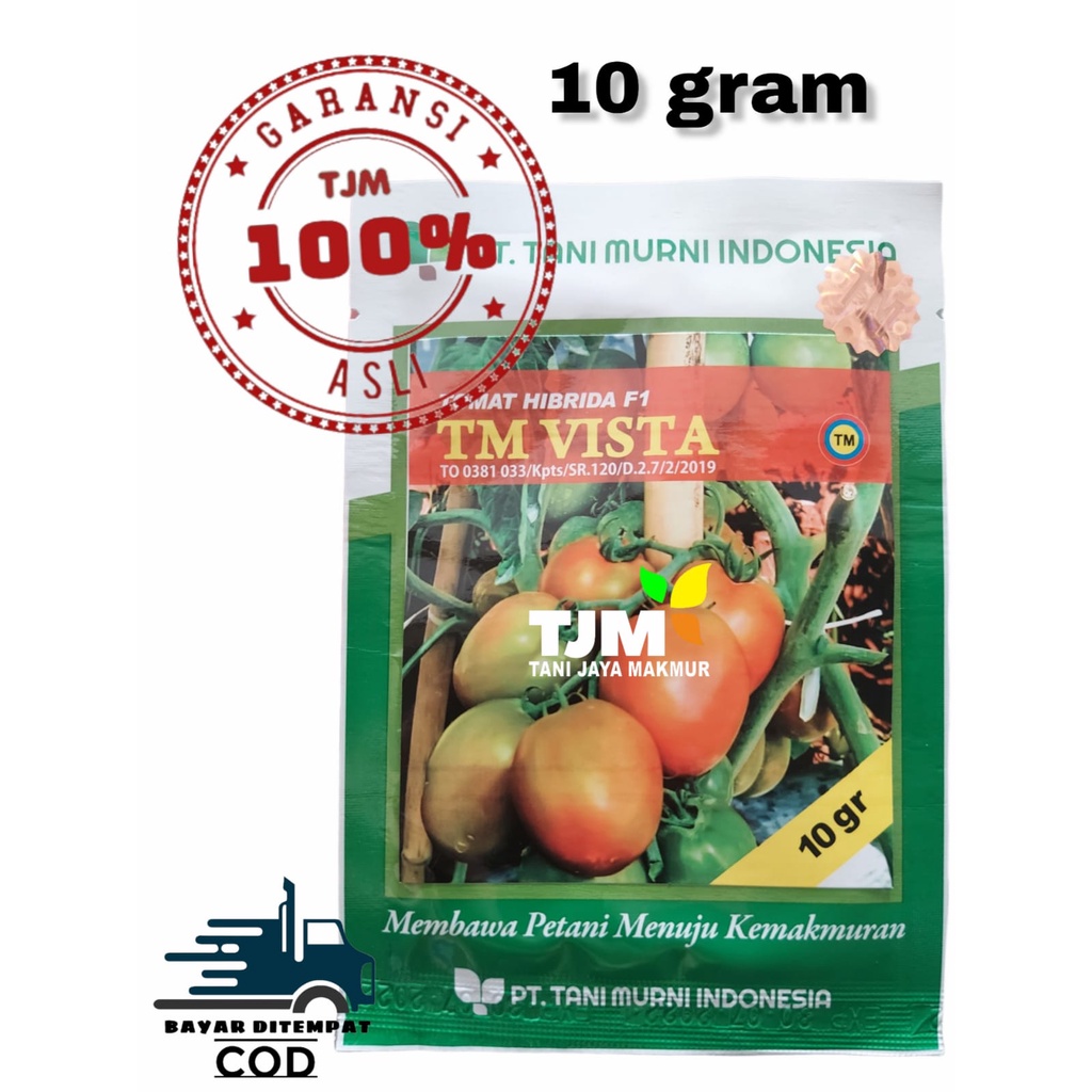 TM VISTA ISI 10 GRAM/tomat tm vista/tomat f1/tomat tani murni/benih tomat tm marvel/bibit tomat tm m