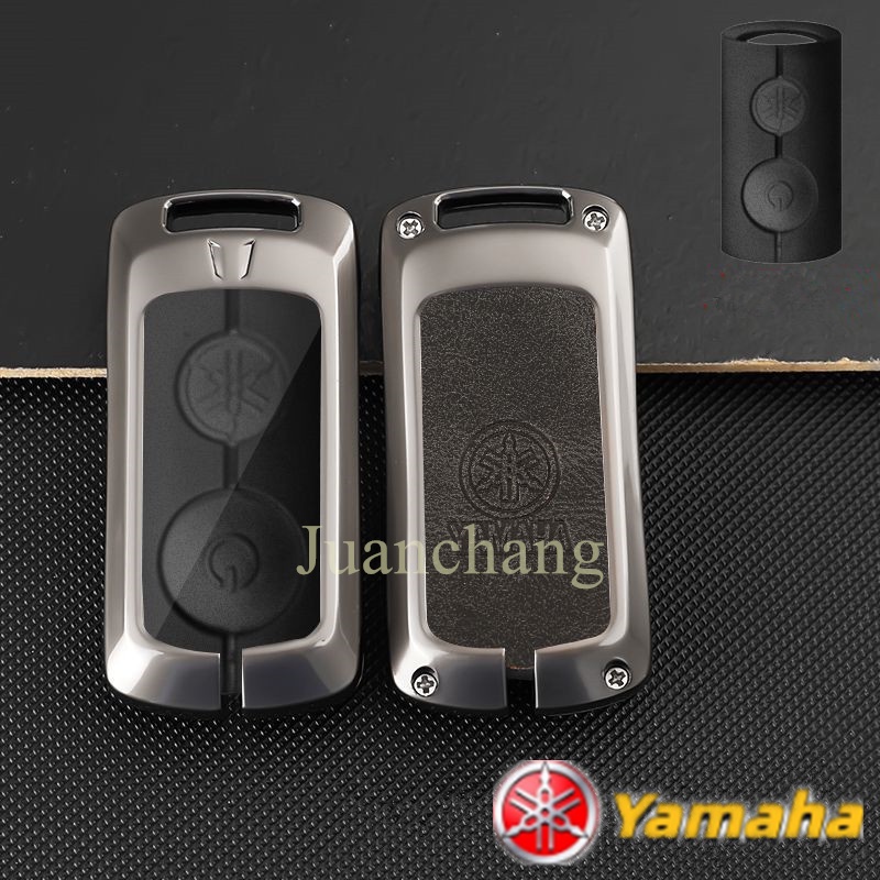 Case Kunci Remote Bahan Metal Transparan Untuk Yamaha Fazzio Yamaha NVX NVX155 XMAX 250 300 400 XMAX300 QBIX AEROX JAUNS 2018 2019 2020