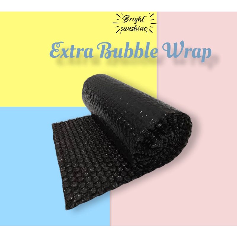

EXTRA BUBBLE WRAP + KARDUS