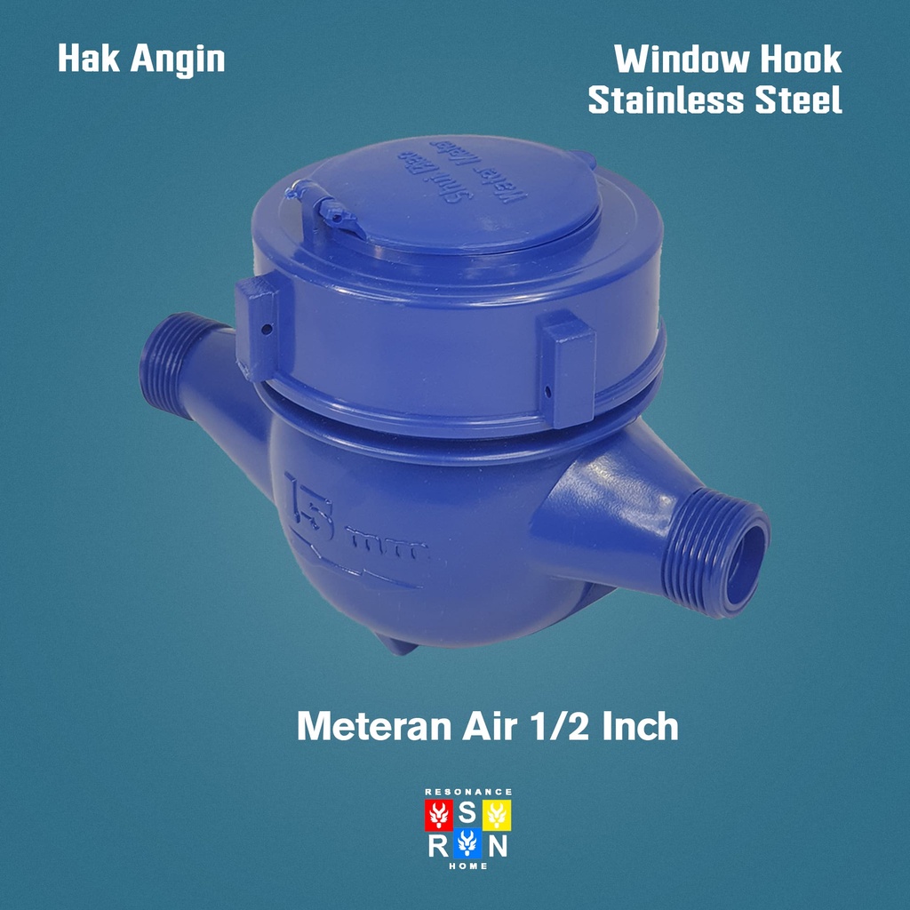 Meteran Air PVC 1/2 Inch Water Meter / Meteran Air PAM Resonance Home