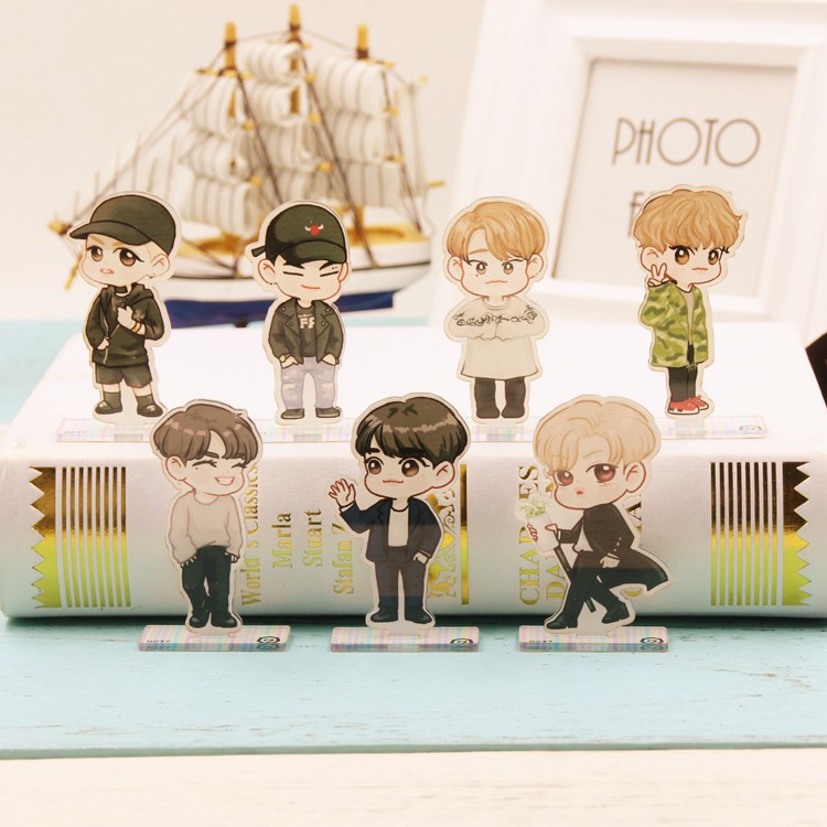 Kpop Got7 Acrylic Stand Figure Desk Decoration