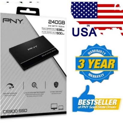 SSD PNY CS900 2,5&quot; SATA III 240 - 250 - 500 - 1TB