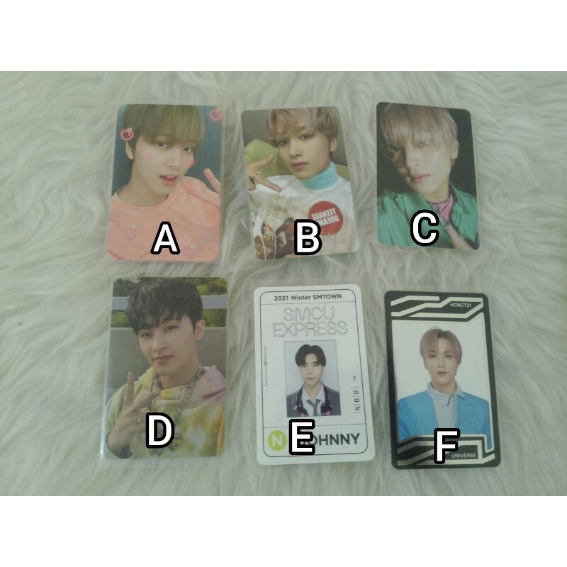 (READY) PC / UC HAECHAN MARK, ID CARD JOHNNY