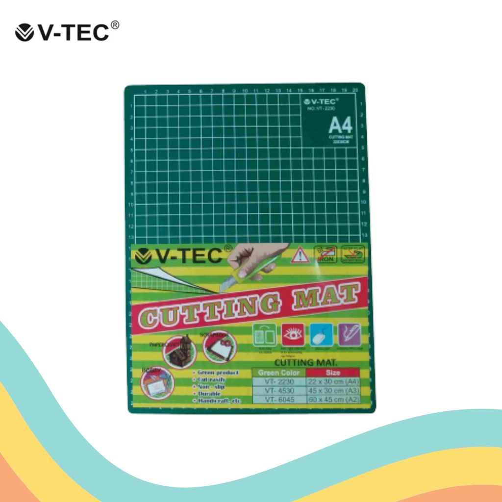 

CUTTING MAT V-TEC VT-2230 A4 (1 PCS)