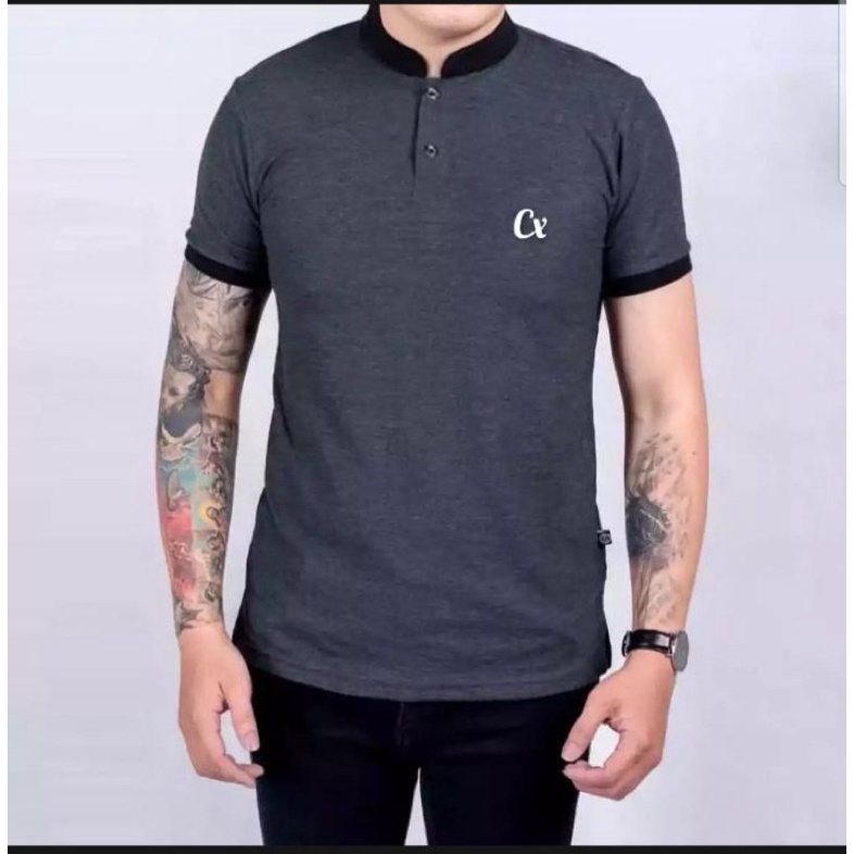 Kaos kerah pria shanghai / Lakos shanghai pria / Kaos pria kerah shanghai / Kaos Kerah pria /Kaos Po