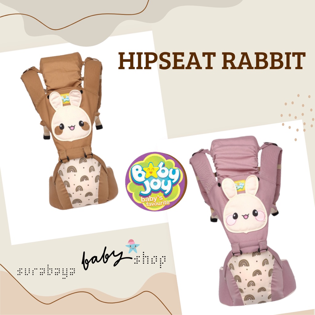 BABY JOY GENDONGAN HIPSEAT PINGUIN/ZOO / GIRAFFE / KOKKA / MICKIE / LITTLE PO / RABBIT / LITTLE FOREST SERIES - BJG3038