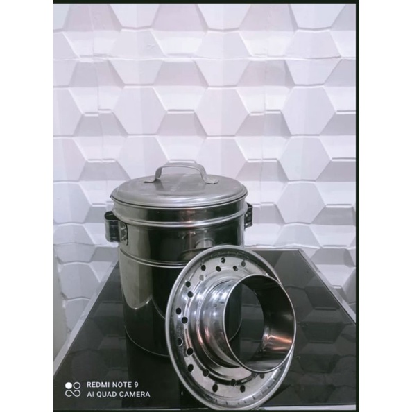 Dandang bakso 22,24cm sekatan 4